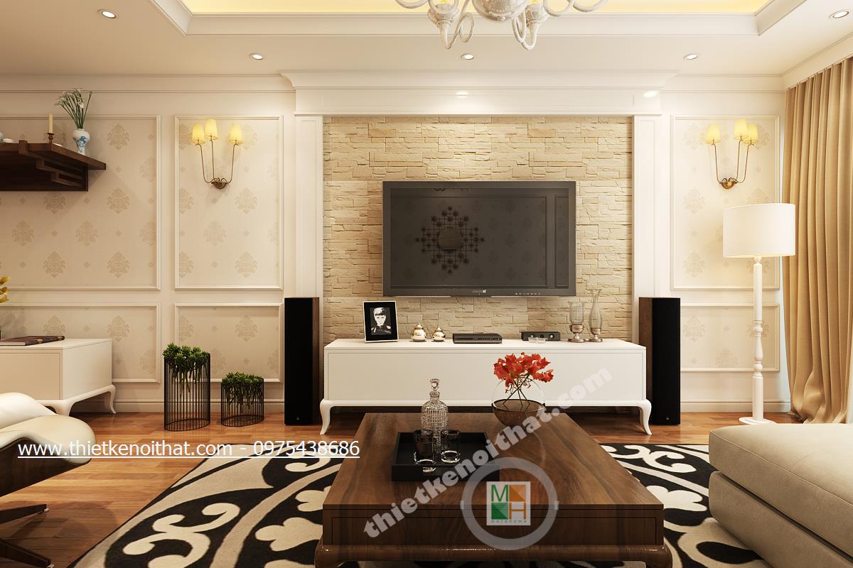 Thi công căn hộ cao cấp tại Mandarin Garden Hòa Phát